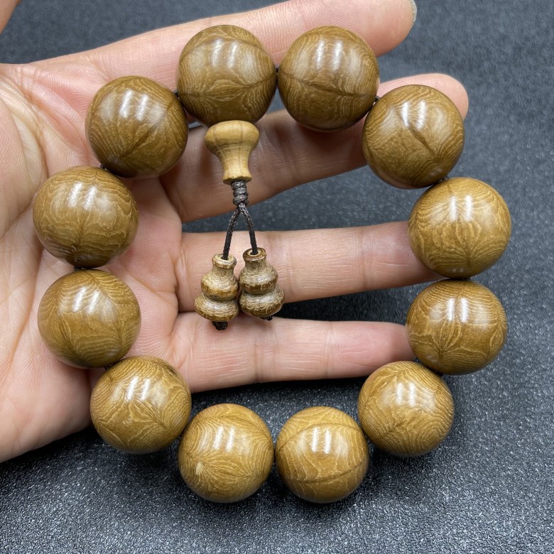 Vòng Tay Chuỗi Hạt Gỗ Hồng Mộc 20MM Phong Cách Indonesia Thời Trang Cho Nam