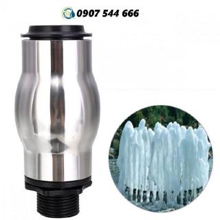 ĐẦU PHUN NƯỚC HÌNH SỦI BỌT ren 34mm trang trí đài phun nước, bể tiểu cảnh sân vườn