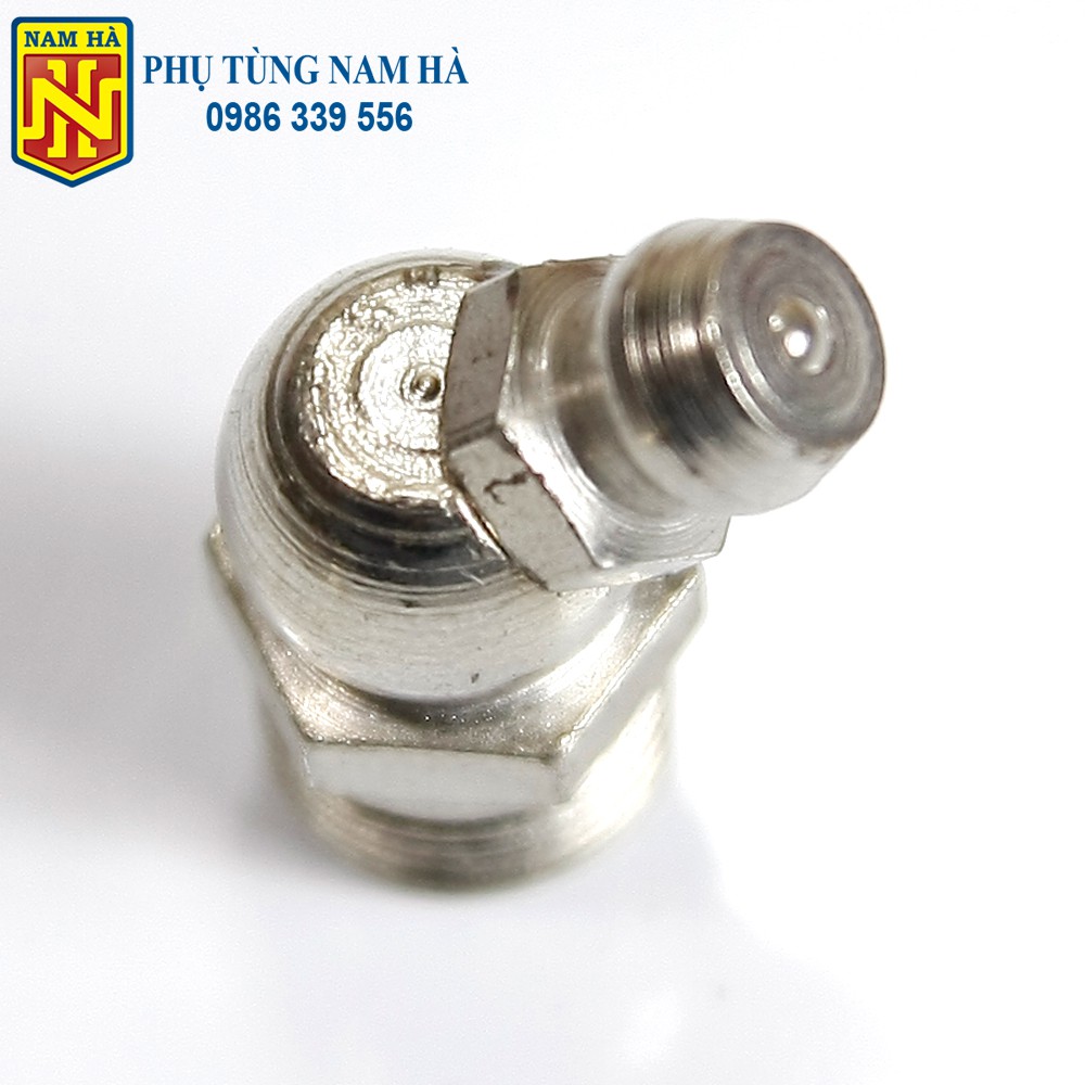 - 10 Vú bơm mỡ bò M10 cong 45