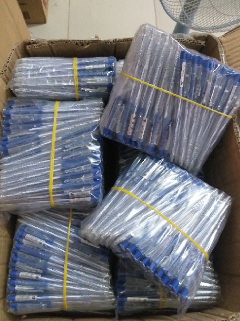 Combo 50 cây bút bi xanh