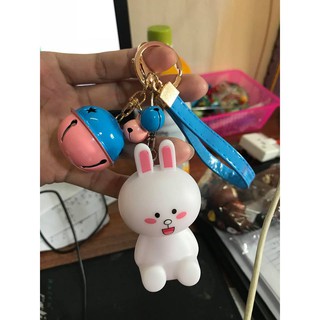 Móc khóa thỏ icon chuông dây T(93)  shopgiarebatngo