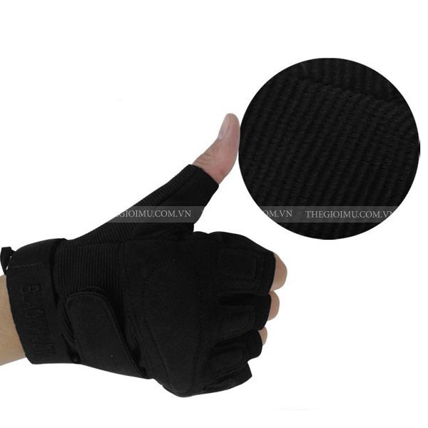 Găng tay Tập Gym - Găng tay xe máy phượt cụt ngón