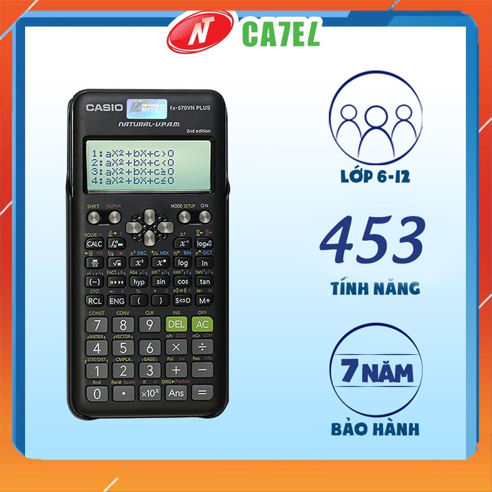 Máy tính Casio FX 570VN Plus hàng chính hãng bảo hành 7 năm VPP An Sinh