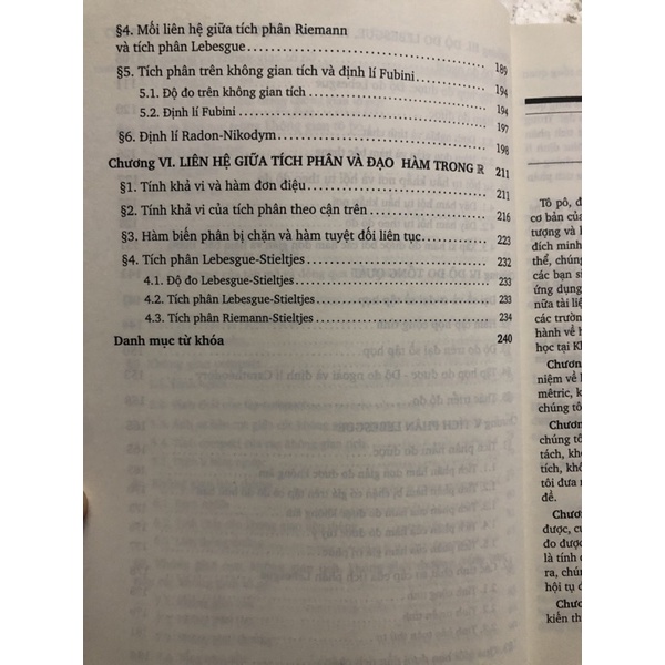 Sách - Giáo trình Tô Pô độ đo và tích phân Lebesgue