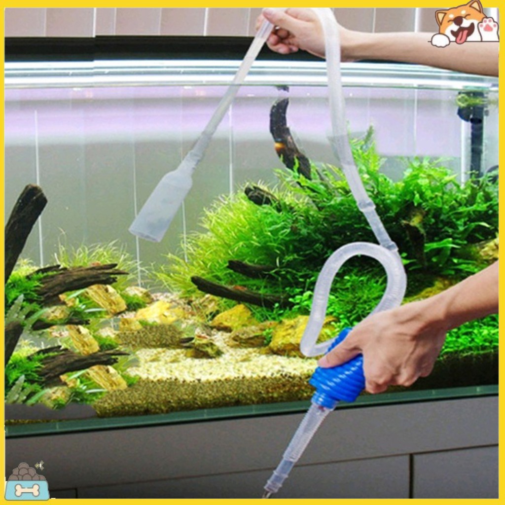 Ống bơm hút nước làm sạch bể cá tiện lợi