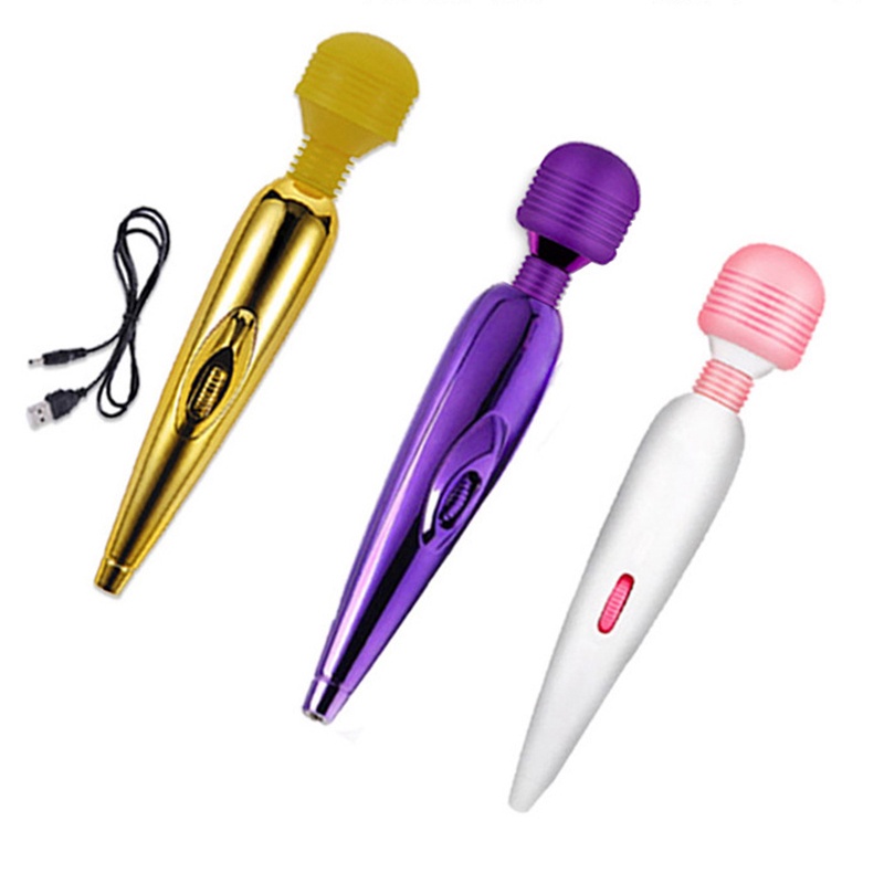 Máy Massage Cổ Vai Gáy Cầm Tay Mini Sạc USB Tăng Giảm Độ Rung Mạnh Nhẹ Giúp Mát Xa Cổ Vai Gáy - T4