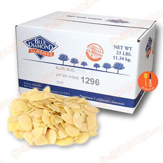 Hạnh nhân lát 100 gam