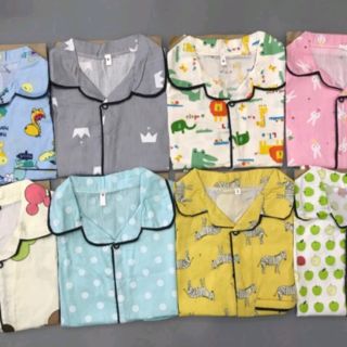 Combo 3 bộ Pijama bé trai/ bé gái