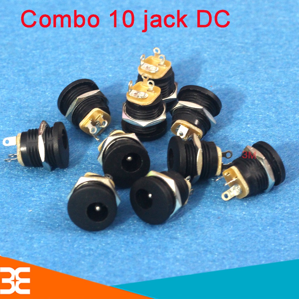 Jack DC 5.5x2.1 Có Ốc Vặn