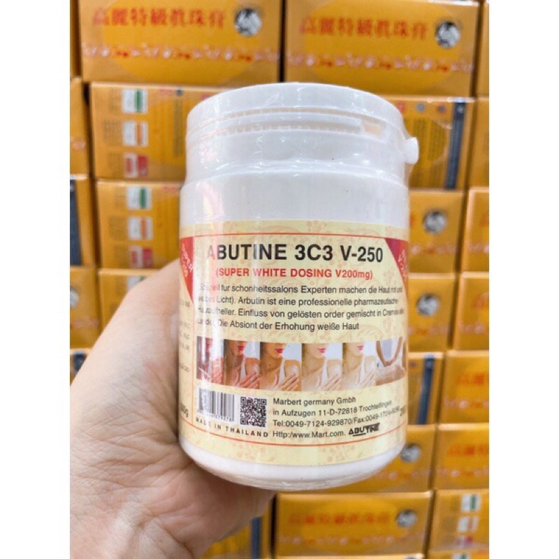 Kem kích trắng ABUTIN 3C3 Thái Lan 200g