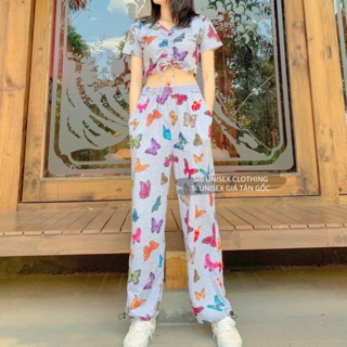 [ẢNH THẬT] SET CROPTOP + QUẦN 3D