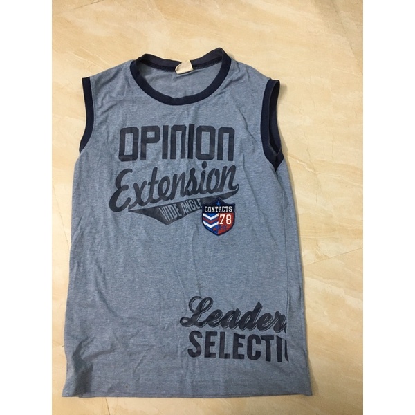 Áo tanktop Opinion extension xanh nước biển brand mỹ 2hand( pass)