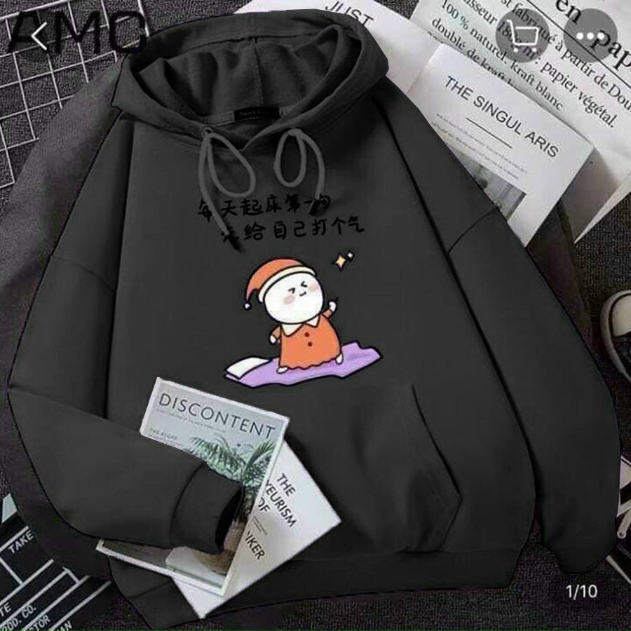 Áo khoác hoodie ÔNG GIÀ NOEL cute Áo chống nắng  dành cho nam nữ có mũ form rộng nỉ ngoại Unisex Ulzzang-LifeUnisex | BigBuy360 - bigbuy360.vn