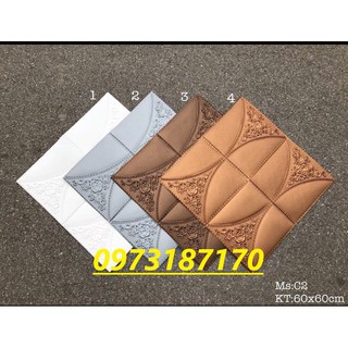 Ốp tường giả da , cách âm , hàng cao cấp 60x60cm