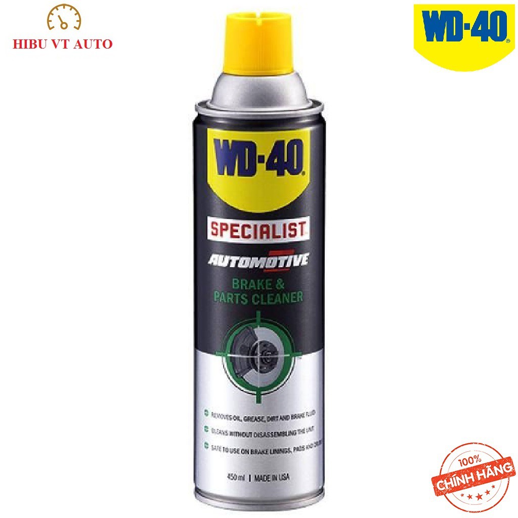 Chai Làm Sạch Cụm Thắng/Phanh Brake &amp; Parts Cleaner (450ml)