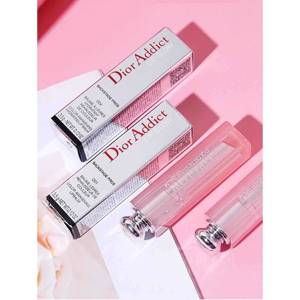 Dior (Hàng Mới Về) Son Dưỡng Môi Màu Cam Hồng 001 / 004 💄