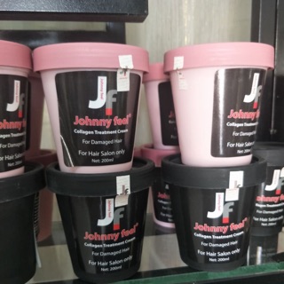 Hấp dầu hoặc ủ tóc collagen johnny feel giúp tóc siêu mềm siêu mượt