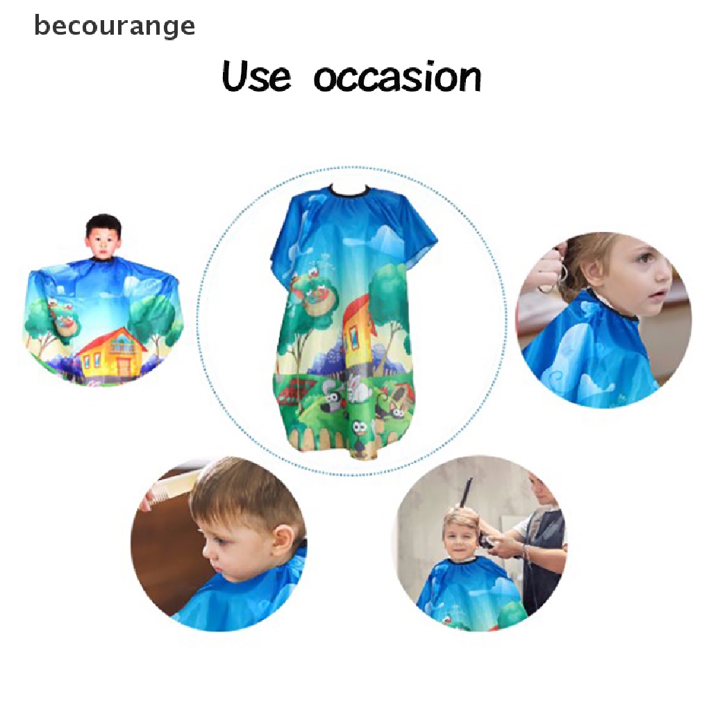 (Hàng Mới Về) Áo Khoác Cắt Tóc Chống Thấm Nước Chất Lượng Cao