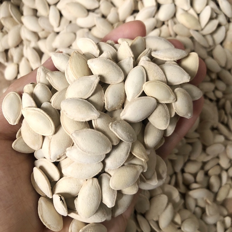 Hũ 500g Hạt Bí Ngô Rang Muối Hùng Ký -  Hạt Bí Ta Rang Củi