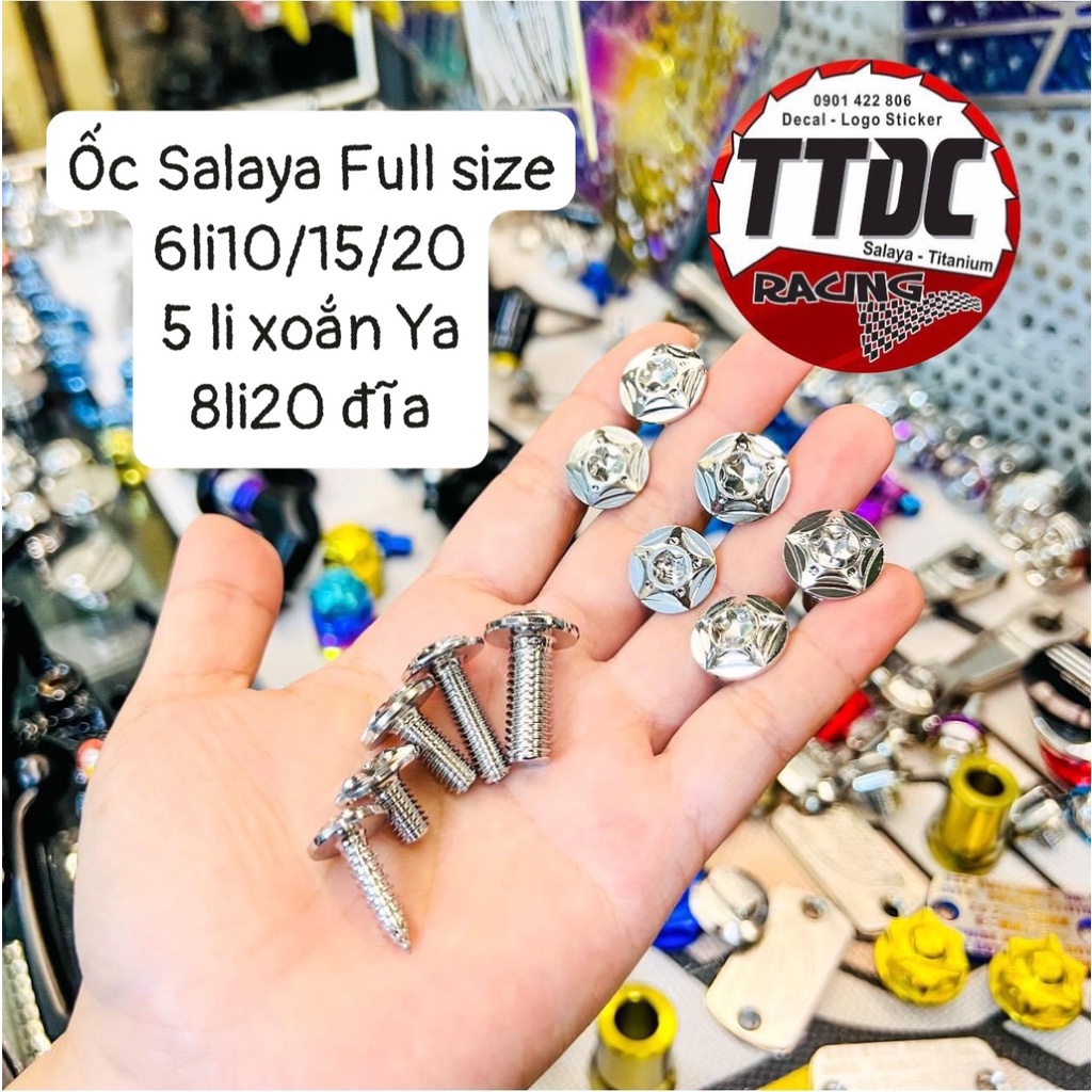 Ốc Salaya Dù Ngôi Sao Full size 5li/6li/8li ✌