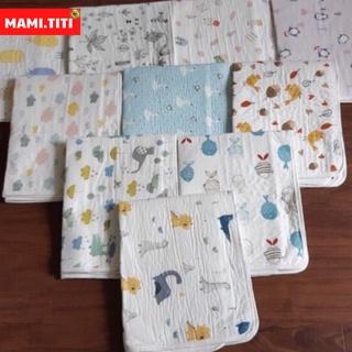 Tấm lót chống thấm cho bé, tấm lót chống thấm 4D thoáng khí [ CÓ THỂ GIẶT TÁ SỬ DỤNG CHO BÉ ]