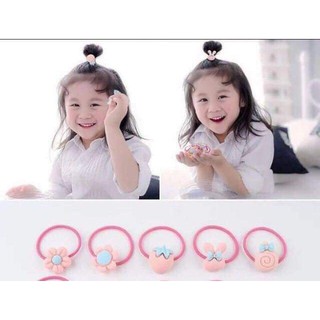 (Giao ngẫu nhiên) Dây cột / kẹp tóc cho bé