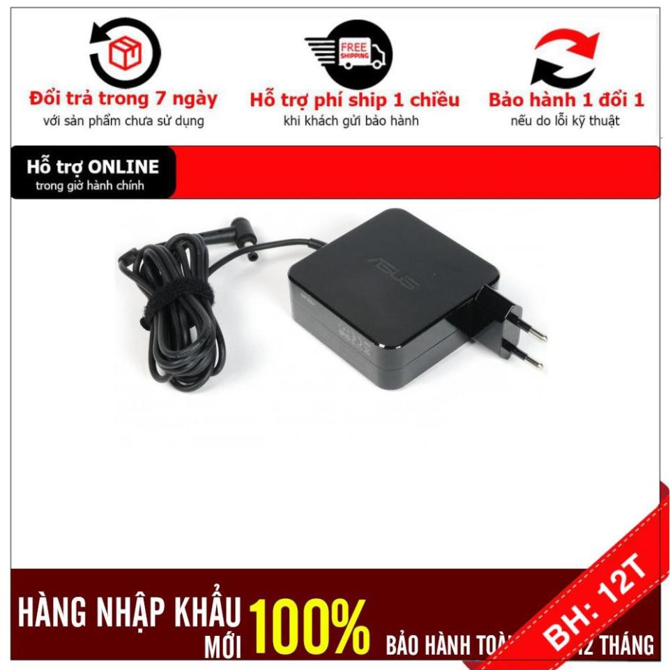 [BH12TH] Sạc Laptop Asus A456UA A556UA A401UB A401UQ 2.37A 45W A510U A510UA A510UF dạng vuông Bảo Hành 12 Tháng ZIN