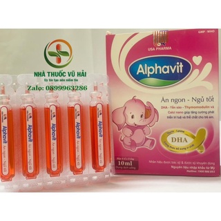 ALPHAVIT ĂN NGON giúp bé ăn ngon ngủ tốt ,bé thông minh ,tăng cường miễn dịch cho bé