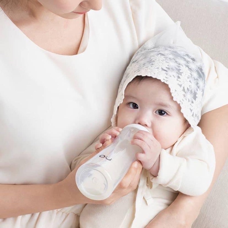 [ TẶNG 1 NẮP ĐẬY] BÌNH SỮA OU: WISH NỘI ĐỊA HÀN VỚI TỐC ĐỘ CHẢY SỮA SIÊU NHANH - NÚM CỰC MỀM 90-140-260ML