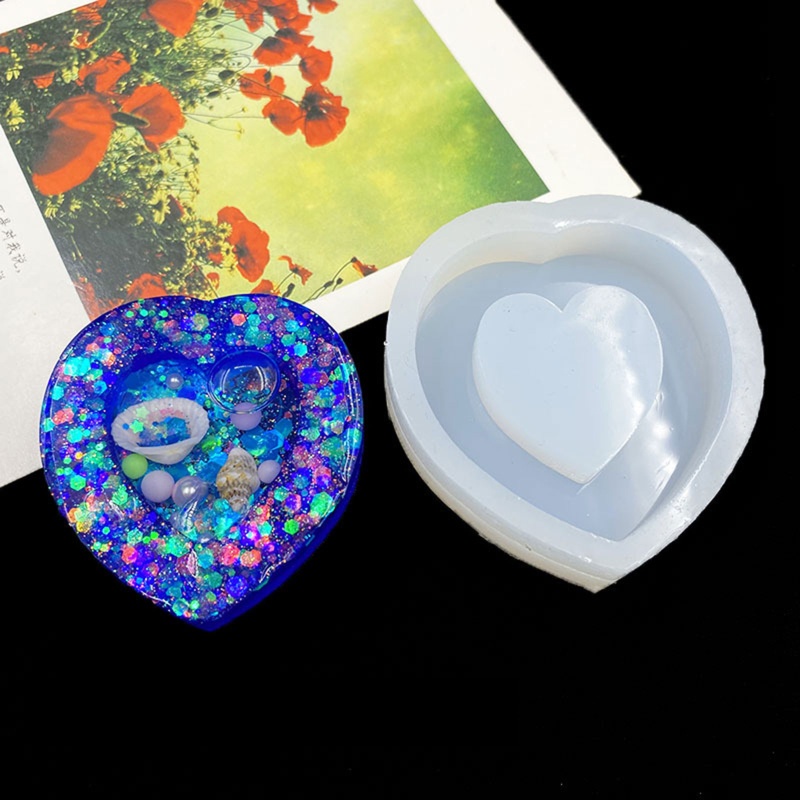 Khuôn Silicone Đổ Epoxy / Resin Làm Trang Sức DIY