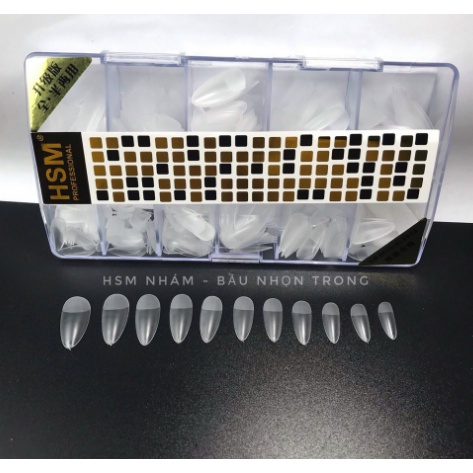 Móng Úp HSM Vuông, Nhọn, Tháng, Bầu, Tròn