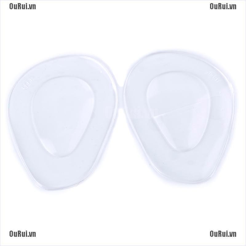 Cặp Đế Lót Giày Mát Xa Chân Bằng Silicone Chất Lượng Cao