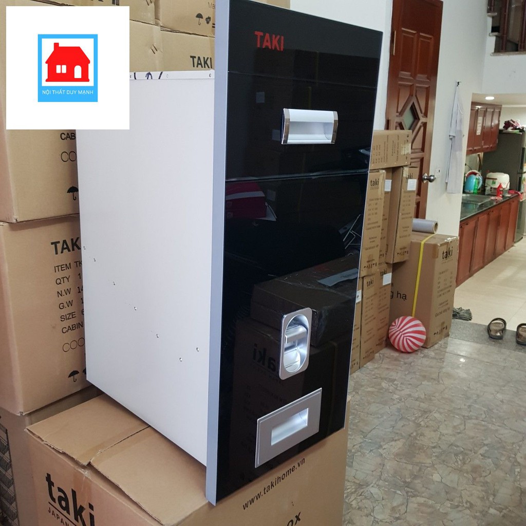 Thùng Gạo Thông Minh Mặt Gương Cường Lực Âm Tủ Chính Hãng