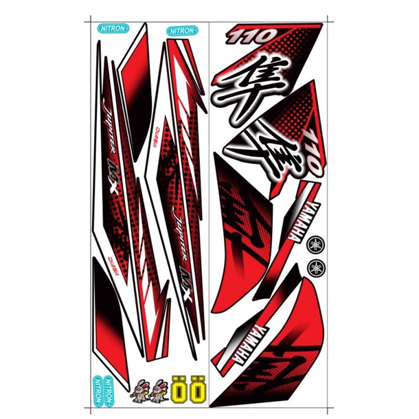 Tem rời jupiter mx 110 hayabusa