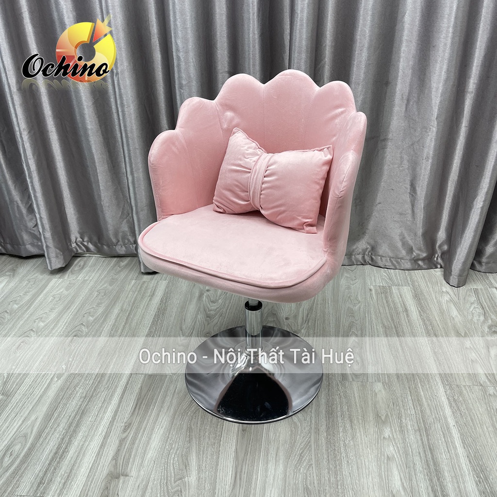 Ghế Trang Điểm Cá Nhân Mẫu Vương Miện  Cao Cấp Phong Cách Hiện Đại Chân Thấp 30-50 Và Xoay Được 360 Độ ( Có Sẵn)