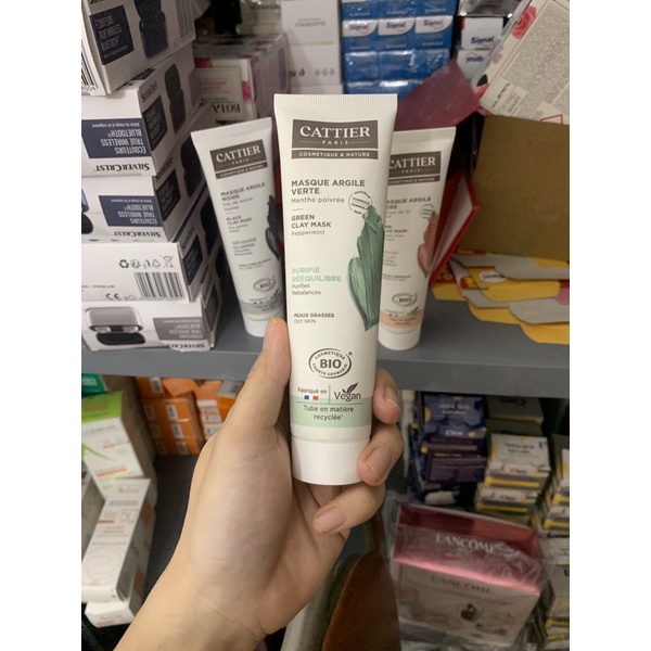 Mặt nạ đất sét Cattier 100ml hàng Nội địa Pháp