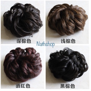 Tóc giả búi cột loại siêu dày