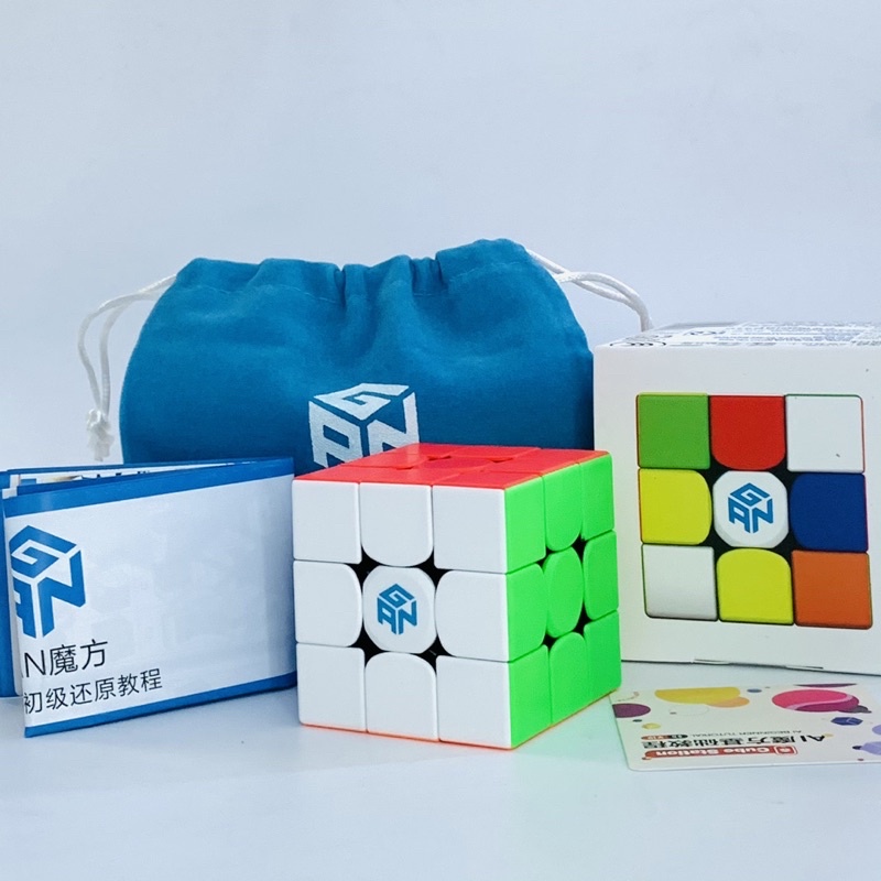 Rubik Gan 356 RS 3x3x3 Stickerless❤FREESHIP❤Rubik 3x3 nam châm chính hãng