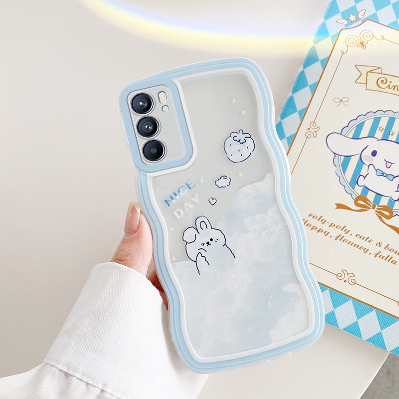 Ốp lưng OPPO Reno 6 5G ốp lưng oppo reno6 Ốp Điện Thoại Dẻo Trong Suốt Họa Tiết Hoạt Hình Dễ Thương Cho Reno6 5G