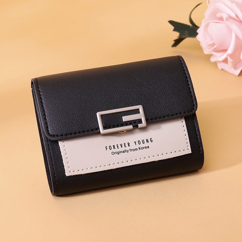 Ví nữ mini cầm tay ngắn nữ tính dễ thương Hàn Quốc Forever Lovely HKCS01 - Viling Store