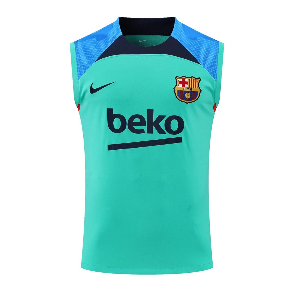 Set Quần Áo Thể Thao Bóng Đá Đội Tuyển Barcelona s-2xl * 22-23