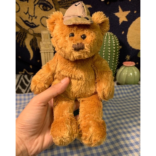 Gấu bông teddy bear vintage đội nón - thú nhồi bông đồ chơi dễ thương phong cách Âu mỹ