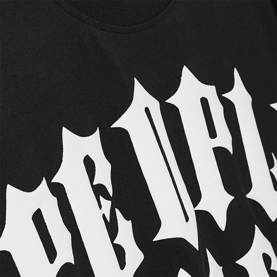 BLANK | Áo Thun PHMF Tay Lỡ Unisex - Đen-Trắng-Tan-Nâu Cổ Tròn