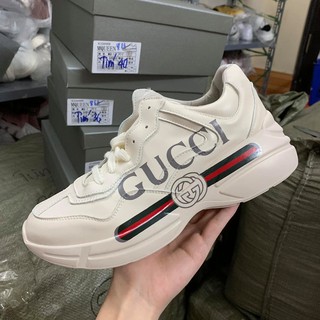 Giày Sneaker Gucci Chữ Hàng Cao Cấp - Chữ Phun Siêu Đẹp (Ảnh Thật)