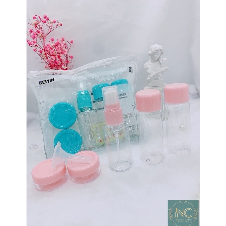 [ HOTHOT ] Bộ chiết 5món /7món mỹ phẩm du lịch Tiện Dụng BEIYIN