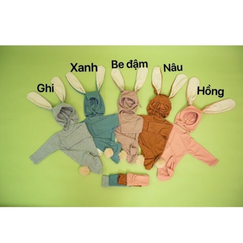 ❌Sz 66-90❌SET BODY TAI THỎ SIÊU XINH CHO BÉ