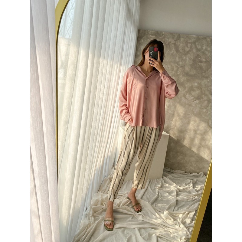 Elle Quần Dài Kẻ Sọc Thời Trang 383 687 Series 4 Ptg | BigBuy360 - bigbuy360.vn