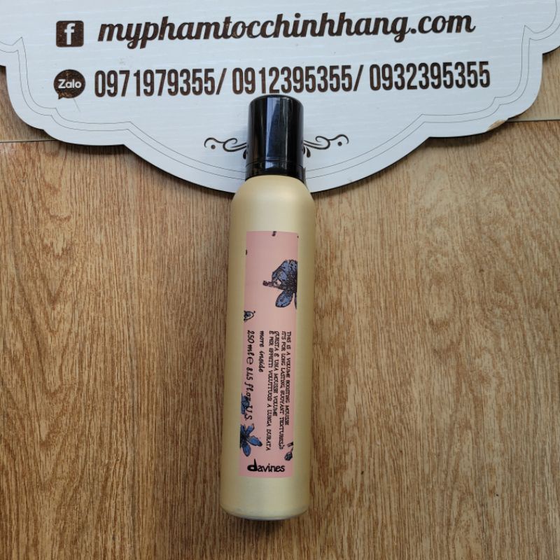 KEM BỌT TẠO PHỒNG  DAVINES VOLUME BOOSTING MOUSSE 250ML