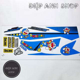 Tem Sirius DORAEMON Màu Xanh  - Tem Sirius Chế