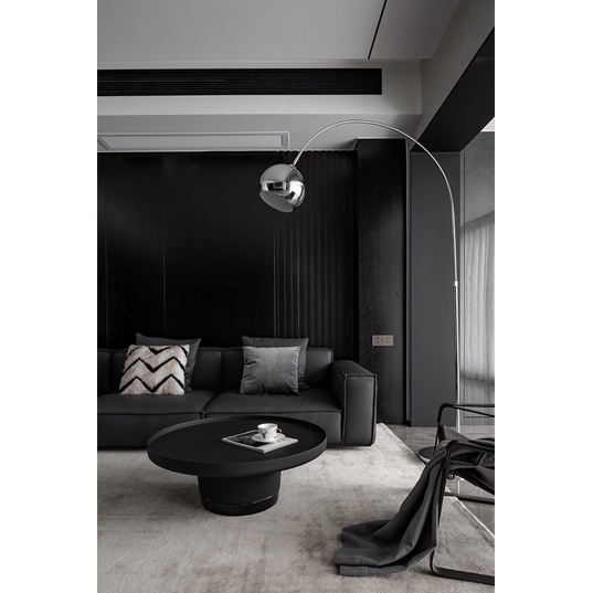 Đèn sàn sang trọng kiểu Ý ánh bạc Cake Droplight phong cách Bắc Âu